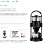 Terughaalactie Philips Café Gourmet koffiezetapparaten