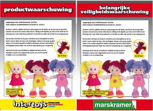 van producten voor kinderen • Pagina 45 57 • Productwaarschuwing.nl