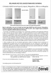Advertentie veiligheidswaarschuwing AGPO Ferroli cv-ketels