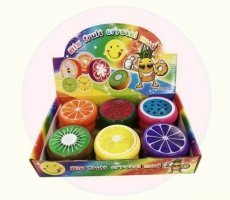 Veiligheidswaarschuwing Fruit Slime speelgoedslijm