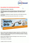 Advertentie terugroepactie Handy Grip veiligheidshandgreep Kruidvat