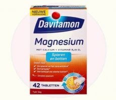 Terugroepactie Davitamon Magnesium Spieren en Botten