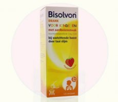 Belangrijke veiligheidswaarschuwing Bisolvon drank voor kinderen aardbeiensmaak