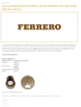 Melding allergenenwaarschuwing Ferrero Grand Ferrero Rocher Dark chocolade (v2)