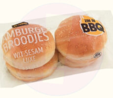 Allergenenwaarschuwing Jumbo Hamburgerbroodjes Wit-Sesam Luxe