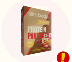 Allergenenwaarschuwing Killerbody Protein Pancakes