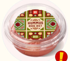 Allergenenwaarschuwing Picnic Bio hummus rode biet