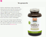 Melding allergenenwaarschuwing Mattisson Vegan Omega-3 Algenolie